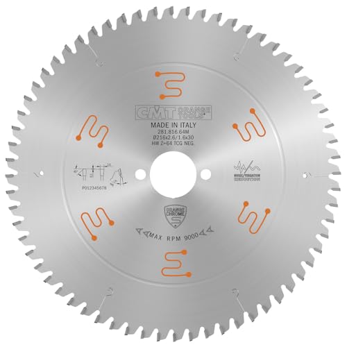CMT ORANGE TOOLS 281.816.64M - KREISSÄGEBLÄTTER HPL HW 216x2.6/1.6x30 Z64 TCG Neg CMT ORANGE TOOLS 281.816.64M - KREISSÄGEBLÄTTER HPL HW 216x2.6/1.6x30 Z64 TCG Neg von CMT ORANGE TOOLS
