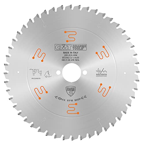CMT ORANGE TOOLS 285.816.48M - KREISSÄGEBLÄTTER HW 216X2.3/1.6X30 Z48 ATB -5NEG CMT ORANGE TOOLS 285.816.48M - KREISSÄGEBLÄTTER HW 216X2.3/1.6X30 Z48 ATB -5NEG von CMT ORANGE TOOLS
