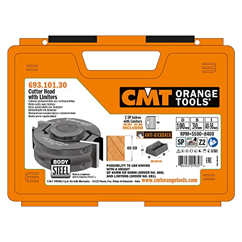 CMT ORANGE TOOLS 693.101.30 - STAHL-MESSERKOPF MIT ABWEISERN D=100X40 F=30 CMT ORANGE TOOLS 693.101.30 - STAHL-MESSERKOPF MIT ABWEISERN D=100X40 F=30 von CMT ORANGE TOOLS