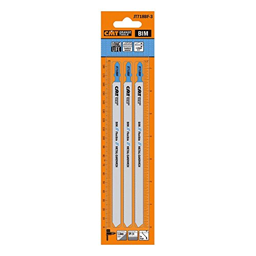 CMT ORANGE TOOLS JT718BF-3-3 HCS-STICHSÄGEBLÄTTER FÜR METALLE UND SANDWICHPANEELE 185X1,8X14TPI CMT ORANGE TOOLS JT718BF-3-3 HCS-STICHSÄGEBLÄTTER FÜR METALLE UND SANDWICHPANEELE 185X1,8X14TPI von CMT ORANGE TOOLS