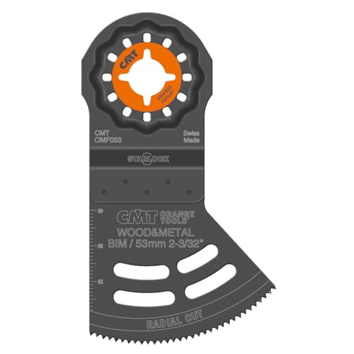 CMT ORANGE TOOLS OMF053-X1 - DUAL-TEC KLINGE PERFEKTER SCHNITT HOLZ/SCHLEIFER BIM 53 x 40 mm SL CMT ORANGE TOOLS OMF053-X1 - DUAL-TEC KLINGE PERFEKTER SCHNITT HOLZ/SCHLEIFER BIM 53 x 40 mm SL von CMT ORANGE TOOLS