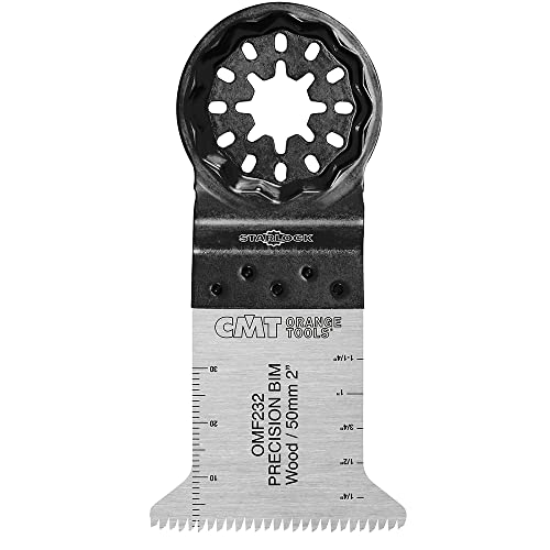 CMT ORANGE TOOLS OMF232-X5 - PRÄZISIONSSCHNITT BIM 45X50MM (5 PCS) von CMT ORANGE TOOLS