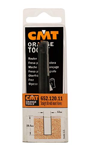 CMT ORANGE TOOLS - Reversible Blade Router Bit, 12mm Shank, 14x49.5mm Cutting Diameter, Z1 DX, Spiral, Schnellarbeitsstahl CMT ORANGE TOOLS - Reversible Blade Router Bit, 12mm Shank, 14x49.5mm Cutting Diameter, Z1 DX, Spiral, Schnellarbeitsstahl von CMT Orange Tools