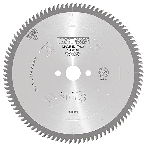 CMT Orange Tools 284.096.12p – Kreissägeblatt für Aluminium 300 x 32 x 3.2 Z 96 TCG 5 Grad pos. von CMT ORANGE TOOLS