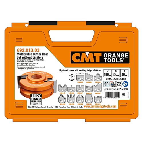 CMT Orange Tools 692.013.03 – Tasche Profile contracuch. D 100 x 40 F 35 von CMT ORANGE TOOLS