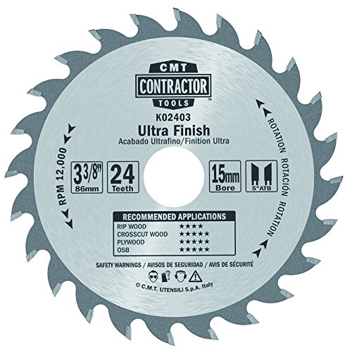 CMT – k190 m-x03 3-pc Saw Blade Pack 190 x 2.2/1.4 x 30 Z24 + 24 + 40 ATB von CMT