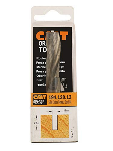 CMT 194.140.11 - Fresa helicoidal z3 neg. d=14x50x110 hwm dx von CMT Orange Tools