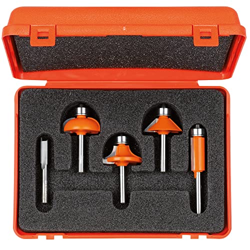 CMT ORANGE TOOLS 700.005.03-5-TEILIGES PROFILFRÄSER SET HW S=6mm von CMT