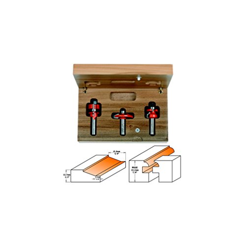 CMT Orange Tools 900.024.11 – ESTUCHE 3 Fräser HW S 8 Küchen (Lonnie Bird) von CMT ORANGE TOOLS