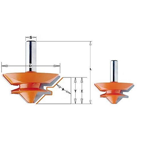 CMT ORANGE TOOLS 955.503.11-45 GRAD ECKVERBINDUGS-FRAESER D=70X31.7 S=12 von CMT ORANGE TOOLS