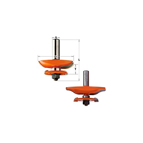 CMT Orange Toos 990.524.11 - Hartmetall-Abplattfräser Mit Unterschneider S=12 D=89X16 von CMT ORANGE TOOLS