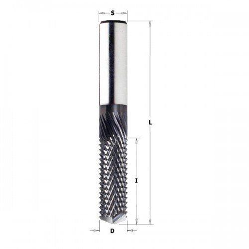 CMT 151.080.25D - Fresa para materiales compuestos D=8x25x63 RH (DRILL POINT) von CMT UTENSILI