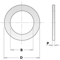 299.560.35 DISTANZRING AUS STAHL UND MESSING D=35/60x5mm 299.560.35 DISTANZRING AUS STAHL UND MESSING D=35/60x5mm von CMT