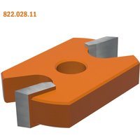 822.007.11 Scheibenfräser HW Z2 F=8 D=54x9 R8 (x 890-527) von CMT