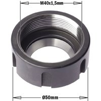 992.183.12 ER32 M40x1.5 LINKS SPANNZANGENMUTTER MIT KUGELLAGER 992.183.12 ER32 M40x1.5 LINKS SPANNZANGENMUTTER MIT KUGELLAGER von CMT