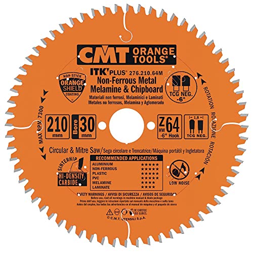 CMT ORANGE TOOLS 276.305.96M - KREISSÄGEBLAT FÜR ALUMINIUM HW 350X2.8/2.0X30 Z96 TCG NEG von CMT ORANGE TOOLS
