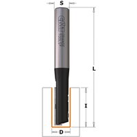 CMT - 651.081.11 nutfräser mit messer Z1 S=12 D=8X20X67 re von CMT