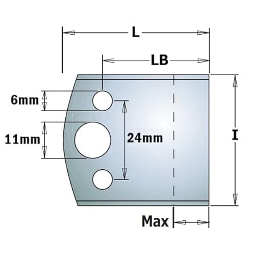 CMT Orange Toos 691.599 - Paar Abweiser 50X4mm (Nicht Geschliffen) von CMT