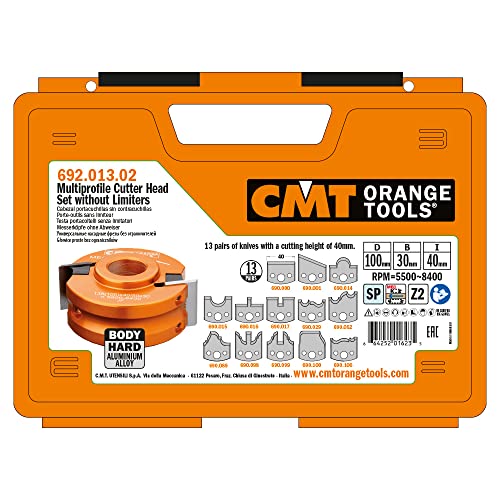 Set multiprofilo Senza Lim. D = 100 x 40 x 30 (All) von CMT ORANGE TOOLS