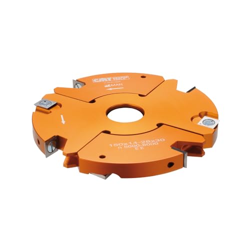 CMT Orange Toos 694.021.50-2-Teiliges Messerkopfset für Verstellbare Nuten HW D=160 von CMT