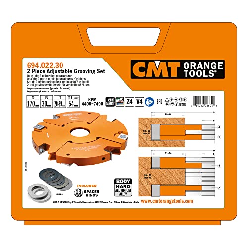 CMT 694.005.40 – Cabezal PARA Biselar Y redondear D = 124 x 15 – 50 x 40 von CMT ORANGE TOOLS