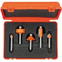 700.005.02 5-Teiliges Profilfräserset Hm S=6 Re 700.005.02 5-Teiliges Profilfräserset Hm S=6 Re von CMT