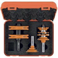 CMT - 800.527.11 3-TEILIGES hartmetall-fräserset für türen S=12,7 von CMT