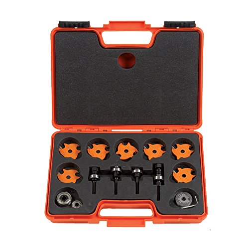 CMT 823.001.11 - Juego de 7 fresas circulares para ranuras z3 von CMT ORANGE TOOLS