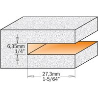 922.033.11b Hartmetall-Schlitzfräser Z4 S=12x70 D=92x6,35x82 Re 922.033.11b Hartmetall-Schlitzfräser Z4 S=12x70 D=92x6,35x82 Re von CMT