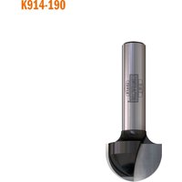 K914-095 HW KONVEX-RADIUSFRÄSER Z2 S=8 D=9,5x9,5x40 R=4,75 RH von CMT