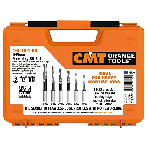 CMT ORANGE TOOLS 160.001.00-6 STÜCK SATZ MIT HOLZKISTE SP S=13X50 RE CMT ORANGE TOOLS 160.001.00-6 STÜCK SATZ MIT HOLZKISTE SP S=13X50 RE von CMT