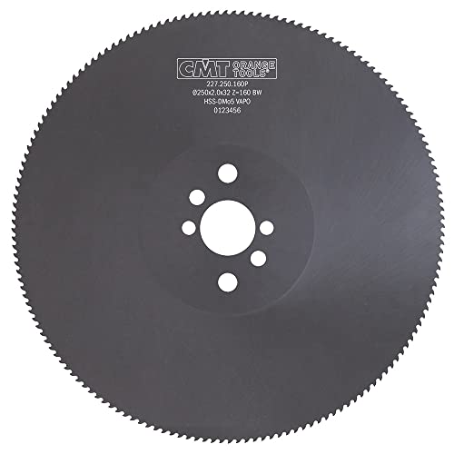 CMT ORANGE TOOLS 227.250.160P - KREISSÄGEBLÄTTER ZU SCHNEIDEN METALLEN UND STÄHLEN HSS VAPO 250X2.0X32 Z160 BW-T5 CMT ORANGE TOOLS 227.250.160P - KREISSÄGEBLÄTTER ZU SCHNEIDEN METALLEN UND STÄHLEN HSS VAPO 250X2.0X32 Z160 BW-T5 von CMT