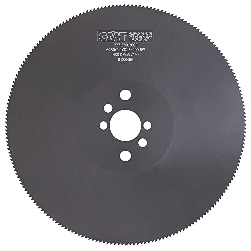 CMT ORANGE TOOLS 227.250.200P - KREISSÄGEBLÄTTER ZU SCHNEIDEN METALLEN UND STÄHLEN HSS VAPO 250X2.0X32 Z200 BW-T4 CMT ORANGE TOOLS 227.250.200P - KREISSÄGEBLÄTTER ZU SCHNEIDEN METALLEN UND STÄHLEN HSS VAPO 250X2.0X32 Z200 BW-T4 von CMT