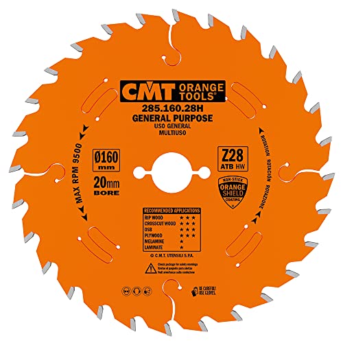 CMT ORANGE TOOLS 285.160.28H - SAEGEBLATT 160X2.2X20 Z28 ATB von CMT ORANGE TOOLS