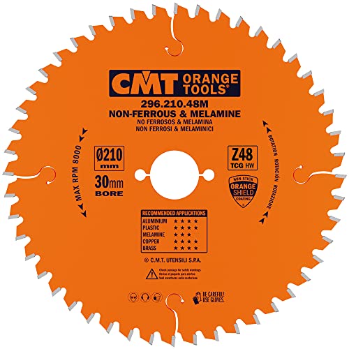 CMT ORANGE TOOLS 296.210.48M - KREISSAGEBLATT 210X2.8X30 Z=48 TCG CMT ORANGE TOOLS 296.210.48M - KREISSAGEBLATT 210X2.8X30 Z=48 TCG von CMT