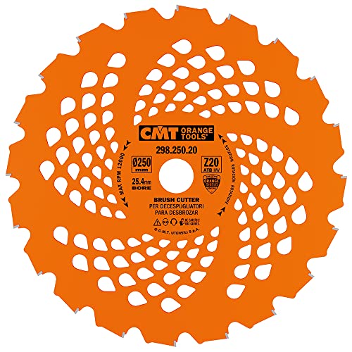 CMT ORANGE TOOLS 298.250.20 - KREISSÄGEBLATT FÜR RASENTRIMMER 250X2.2/1.4X25.4 Z20 WECHSELZAHN von CMT