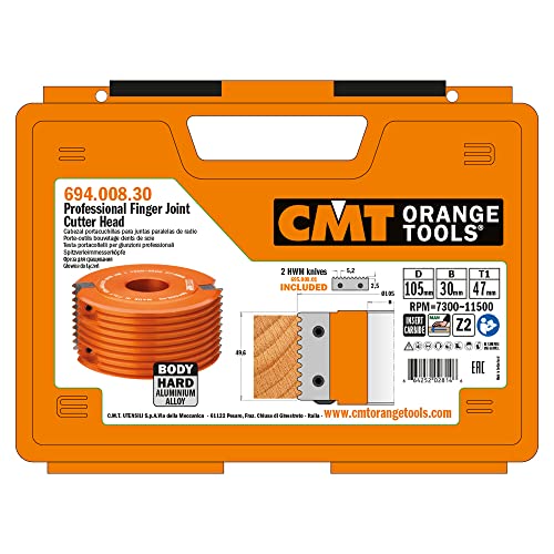 CMT ORANGE TOOLS 694.008.30 - HARTMETALL-SPITZVERLEIMMESSERKOPF Z2 D=105X49,6X30 CMT ORANGE TOOLS 694.008.30 - HARTMETALL-SPITZVERLEIMMESSERKOPF Z2 D=105X49,6X30 von CMT