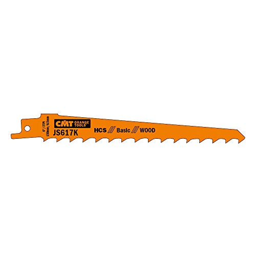 CMT ORANGE TOOLS JS617K-5-5 HCS-SÄBELSÄGEBLÄTTER FÜR HOLZ 150X8,5X3TPI CMT ORANGE TOOLS JS617K-5-5 HCS-SÄBELSÄGEBLÄTTER FÜR HOLZ 150X8,5X3TPI von CMT