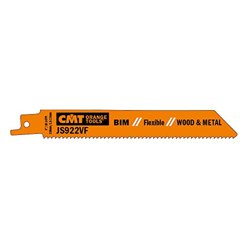 CMT ORANGE TOOLS JS922VF-5-5 BIMETALLISCHE SÄBELSÄGEBLÄTTER FÜR HOLZ/METALLE 150X1,8-2,6X10-14TPI CMT ORANGE TOOLS JS922VF-5-5 BIMETALLISCHE SÄBELSÄGEBLÄTTER FÜR HOLZ/METALLE 150X1,8-2,6X10-14TPI von CMT