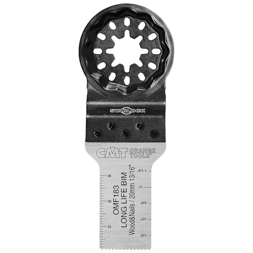CMT ORANGE TOOLS OMF183-X1-20 MM TAUCH -UND BÜNDIGSCHNITT IN HOLZ & NÄGELN. LANGE LEBENSDAUER von CMT