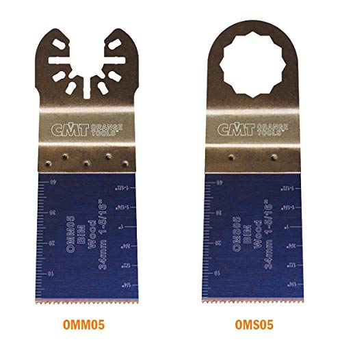 CMT ORANGE TOOLS OMM05-X5-34MM LANGLEBIGER TAUCH- UND BÜNDIGSCHNITT IM HOLZ von CMT