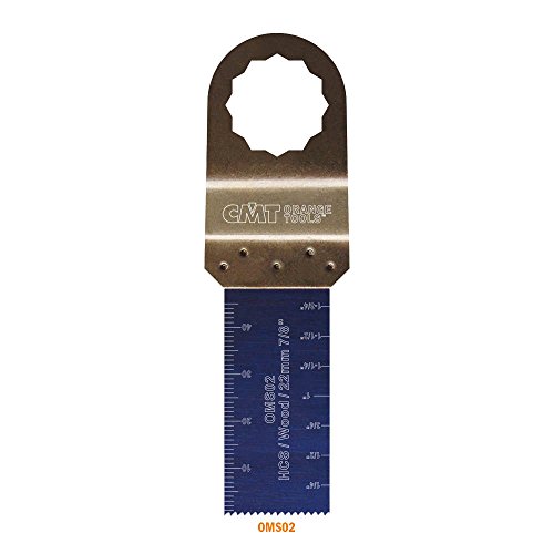 CMT ORANGE TOOLS OMS02-X5-22MM TAUCH- UND BÜNDIGSCHNITT IM HOLZ von CMT