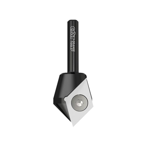 CMT Orange Tools 665.201.11-90°-V-Nut-Fräser 90° mit Wendeplat HW Z1 S=6.35 D=23X11X60 RE von CMT Orange Tool