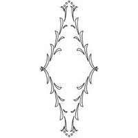 CMT - RCS-304 schnitzschablone - die florentinische tür von CMT