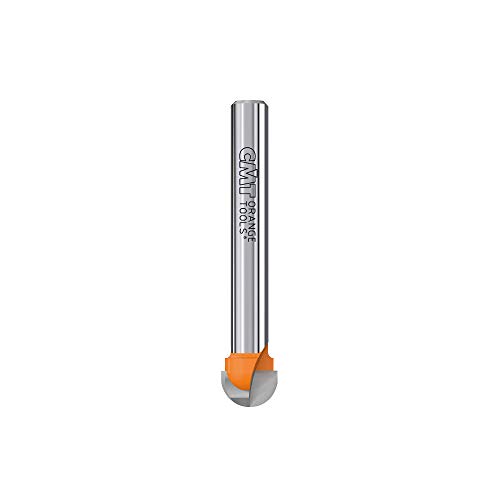 CMT Rundnasen-Bit, Radius 3/16 Zoll, 1/4 Zoll Schaft, 814.095.11 von CMT