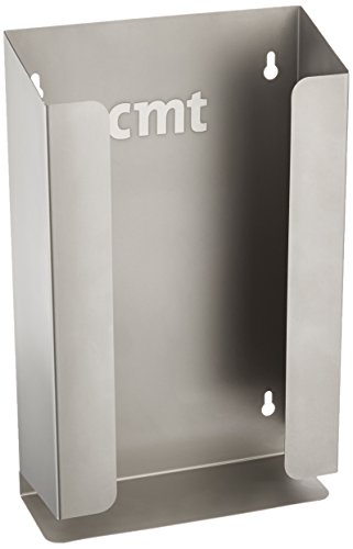 CMT Wandhalterung für Handschuhe, Edelstahl, offenes Modell, max. 3 Schachteln, 40x25x10 cm von CMT