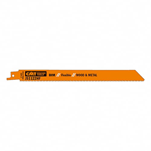 CMT ORANGE TOOLS JS1122HF-5-5 BIMETALLISCHE SÄBELSÄGEBLÄTTER FÜR HOLZ/METALLE 225X2,5X10TPI von CMT ORANGE TOOLS