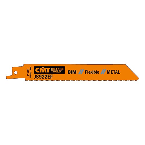 CMT js922ef-5 – 5 Sabre Saw Blades for Metals (BIM) 150 x 1,4 x 18tpi von CMT