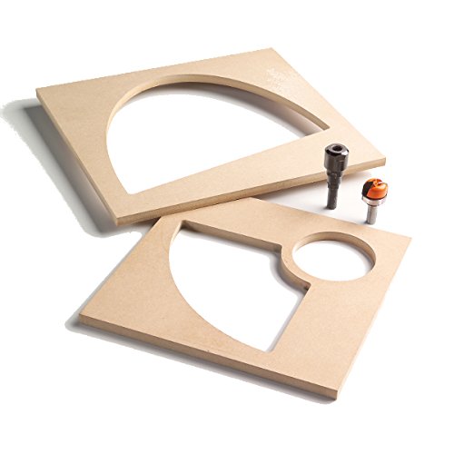 'CMT tmp-011 – MDF Template for Bowl and Tray System 11 – 3/4 x 11 – 3/4 " von CMT