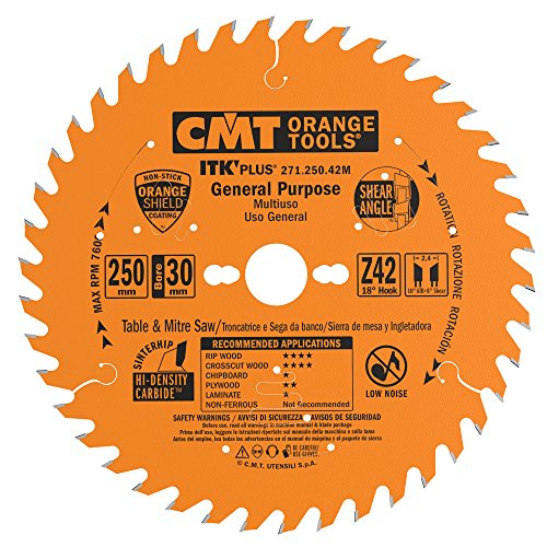 CMT ORANGE TOOLS 271.250.42M - KREISSÄGEBLATT (ULTRA ITK) 250X2.4/1.6X30 Z=42 von CMT